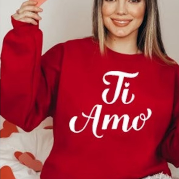To Amo valentine sweatshirt - Picture 1 of 1